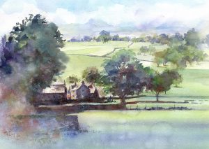 水彩画家・イラストレーター古山拓の描く英国・湖水地方風景